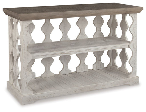 Havalance - Console Sofa Table - Gray / White - R&R Furniture Gallery (Fountain Valley, CA)
