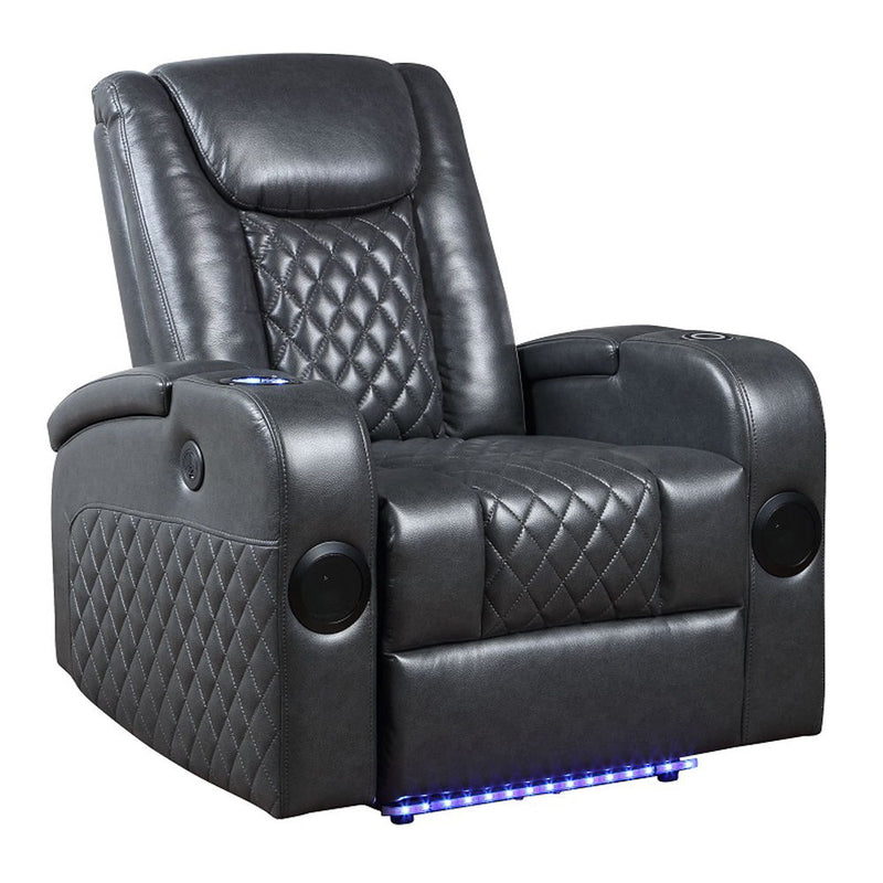 Alair - Power Motion Recliner With Bluetooth, Wireless Charger & Cupholder - R&R Furniture Gallery (Fountain Valley, CA)