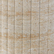 Blossom - Indoor / Outdoor Round Dining Table - Washed Travertine - R&R Furniture Gallery (Fountain Valley, CA)