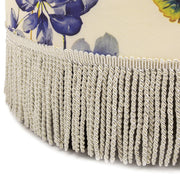 Yolanda - Round Upholstered Accent Ottoman - R&R Furniture Gallery (Fountain Valley, CA)