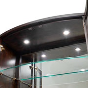 Camellia Field - Display Cabinet - Dark Brown - R&R Furniture Gallery (Fountain Valley, CA)