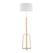 Lumi Source Cosmo contemporary glam floor lamp with a sleek design and adjustable arm, ideal for modern living spaces.