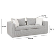 Salty - Indoor / Outdoor Striped Sofa - R&R Furniture Gallery (Fountain Valley, CA)