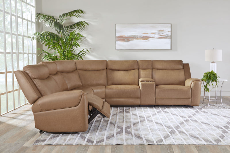 Momentum - Modular Power Reclining Sectional With Power Adjustable Headrests - R&R Furniture Gallery (Fountain Valley, CA)