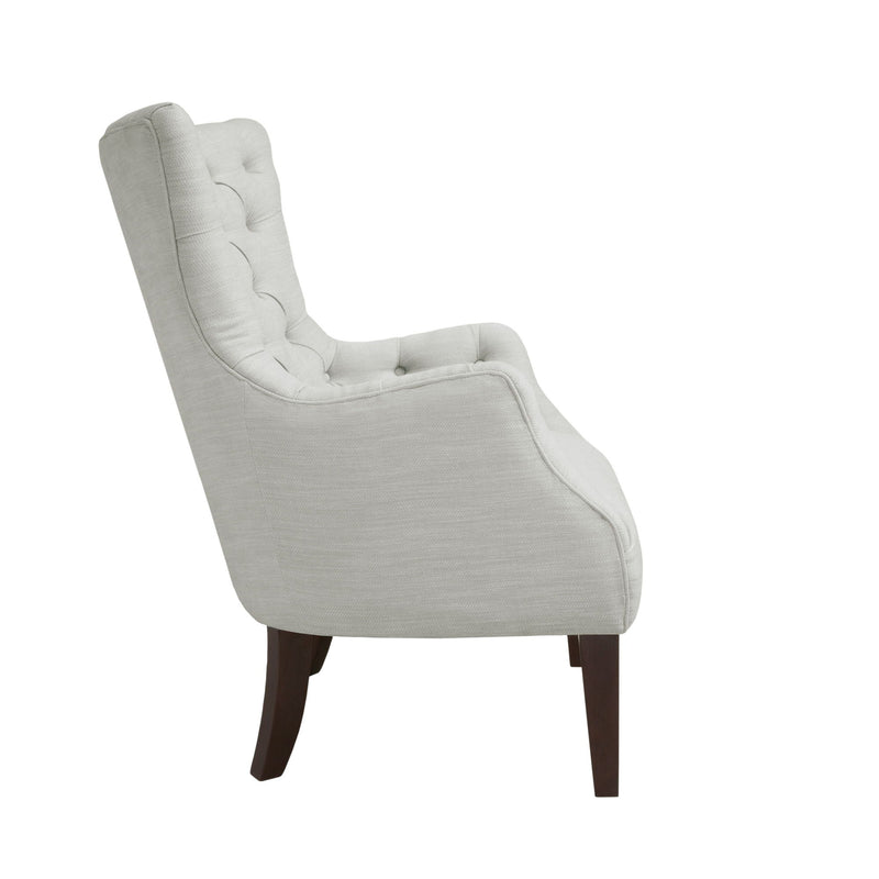 Hannah - Button Tufted Wing Chair - R&R Furniture Gallery (Fountain Valley, CA)