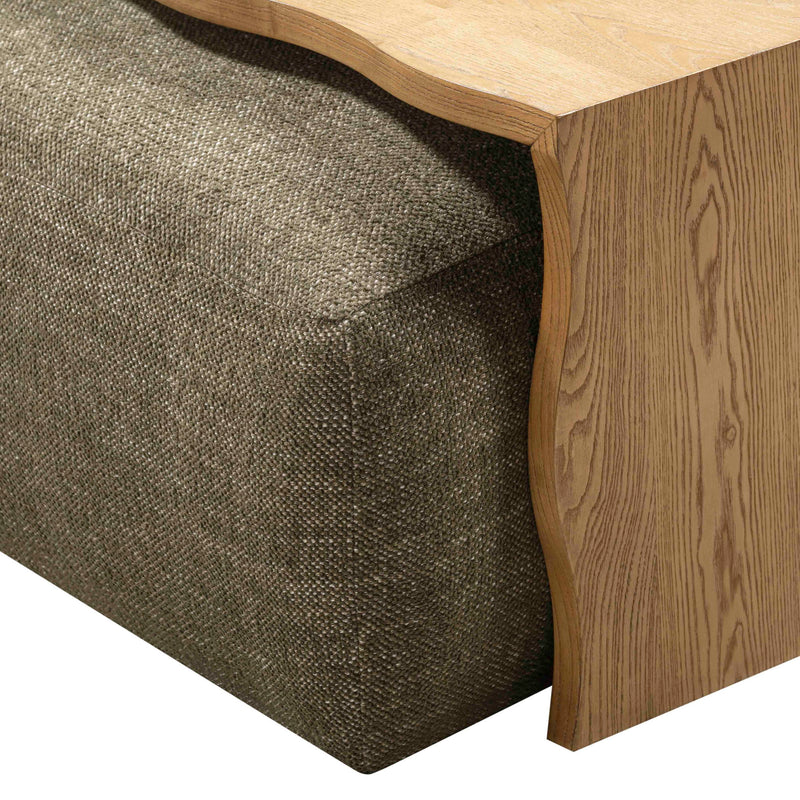 Spencer - Ottoman With Bridge Table - R&R Furniture Gallery (Fountain Valley, CA)