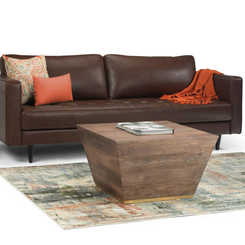 Abba - Handcrafted Square Coffee Table - R&R Furniture Gallery (Fountain Valley, CA)