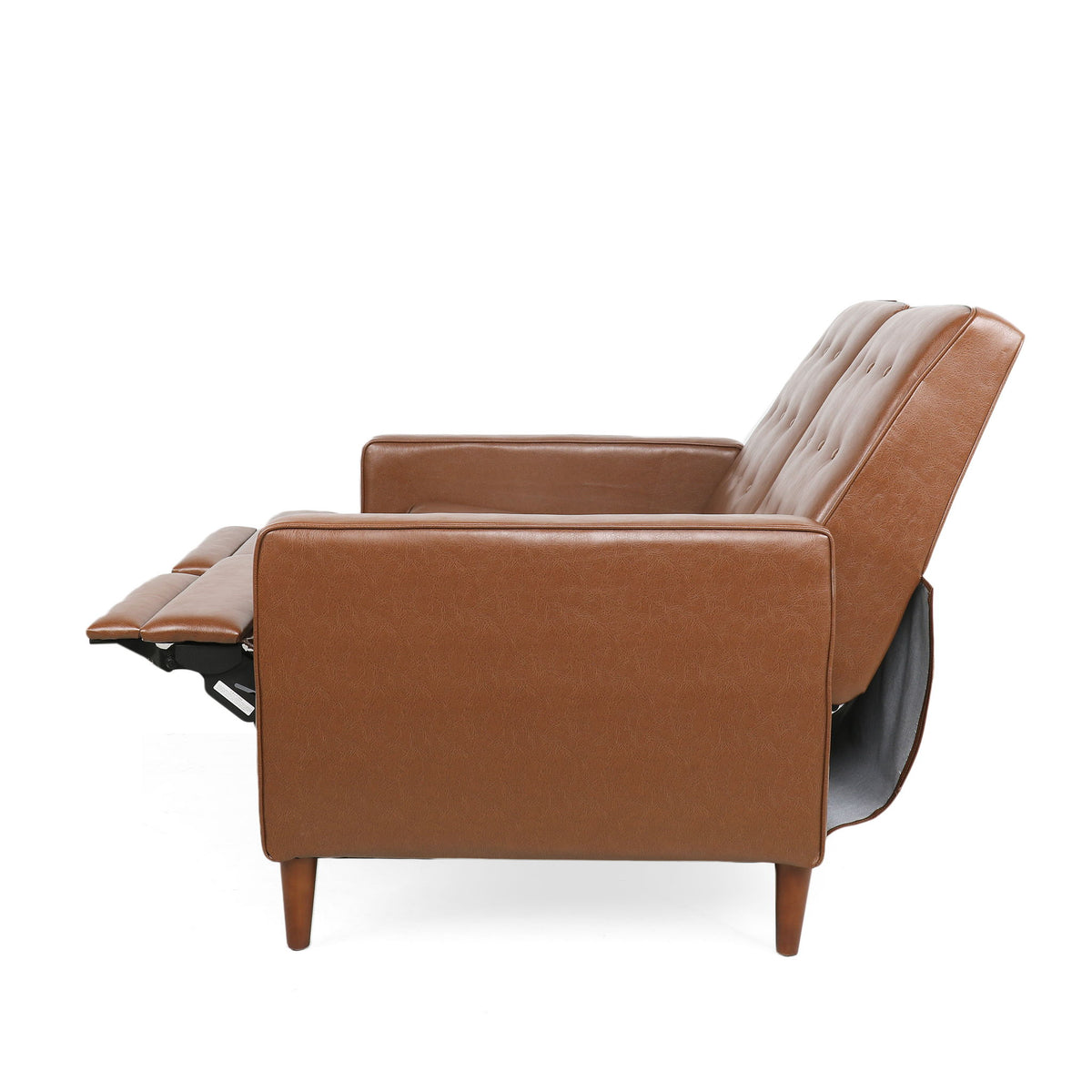 Manville - Contemporary Tufted Loveseat Pushback Recliner