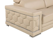 296 - Leather Sofa - R&R Furniture Gallery (Fountain Valley, CA)