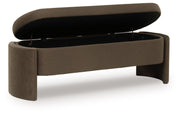Vavuniya - Storage Bench - Brown - R&R Furniture Gallery (Fountain Valley, CA)