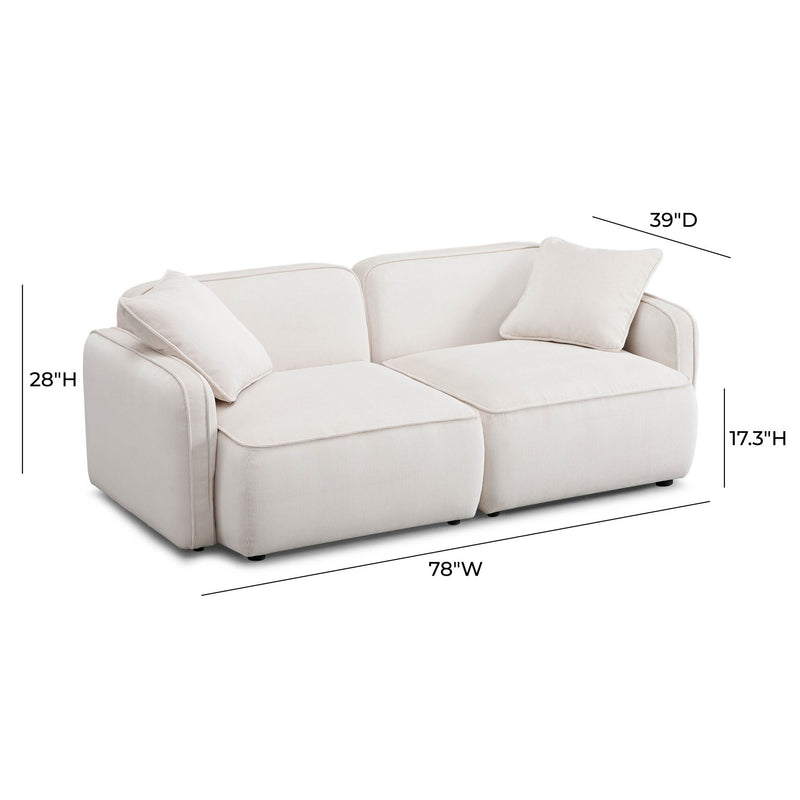 Travie - Modular Loveseat - R&R Furniture Gallery (Fountain Valley, CA)