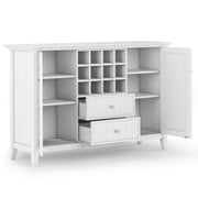 Bedford - Sideboard Buffet And Wine Rack - R&R Furniture Gallery (Fountain Valley, CA)