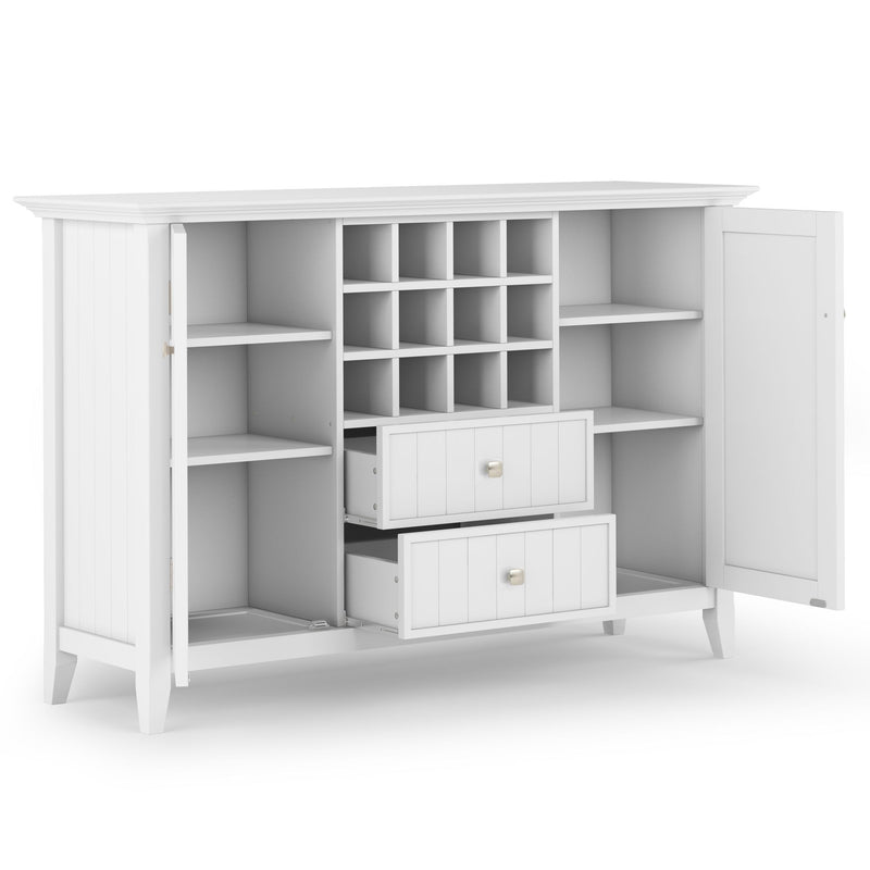 Bedford - Sideboard Buffet And Wine Rack - R&R Furniture Gallery (Fountain Valley, CA)