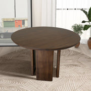 Alden - Round Dining Table - Walnut - R&R Furniture Gallery (Fountain Valley, CA)