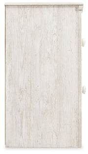 Paxberry - Two Drawer Night Stand - Whitewash - R&R Furniture Gallery (Fountain Valley, CA)