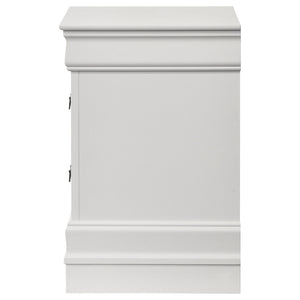 2 Drawer Nightstand - White
