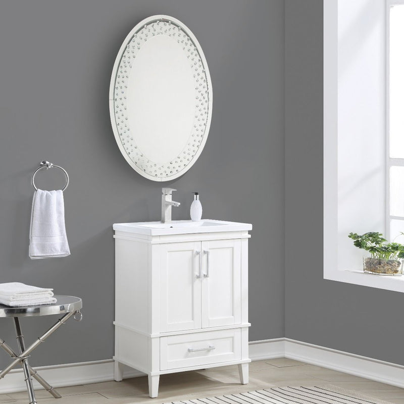 Nysa - Accent Decor - Mirrored & Faux Crystals - R&R Furniture Gallery (Fountain Valley, CA)