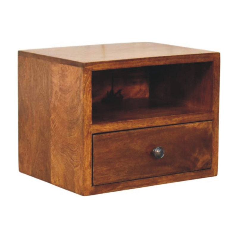 Solis - 1 Drawer Wall Mounted Nightstand - R&R Furniture Gallery (Fountain Valley, CA)