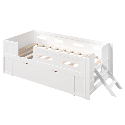 Platform Bed With Guardrail And Drawer - R&R Furniture Gallery (Fountain Valley, CA)