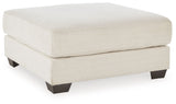 Lerenza - Oversized Accent Ottoman - Birch - R&R Furniture Gallery (Fountain Valley, CA)
