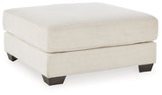 Lerenza - Oversized Accent Ottoman - Birch - R&R Furniture Gallery (Fountain Valley, CA)