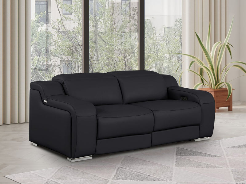 1116 - 2-Piece Modular Power Reclining Loveseat In With 2 Power Recliners & Power Headrests - R&R Furniture Gallery (Fountain Valley, CA)