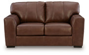 Brogliano - Loveseat - Canyon - R&R Furniture Gallery (Fountain Valley, CA)