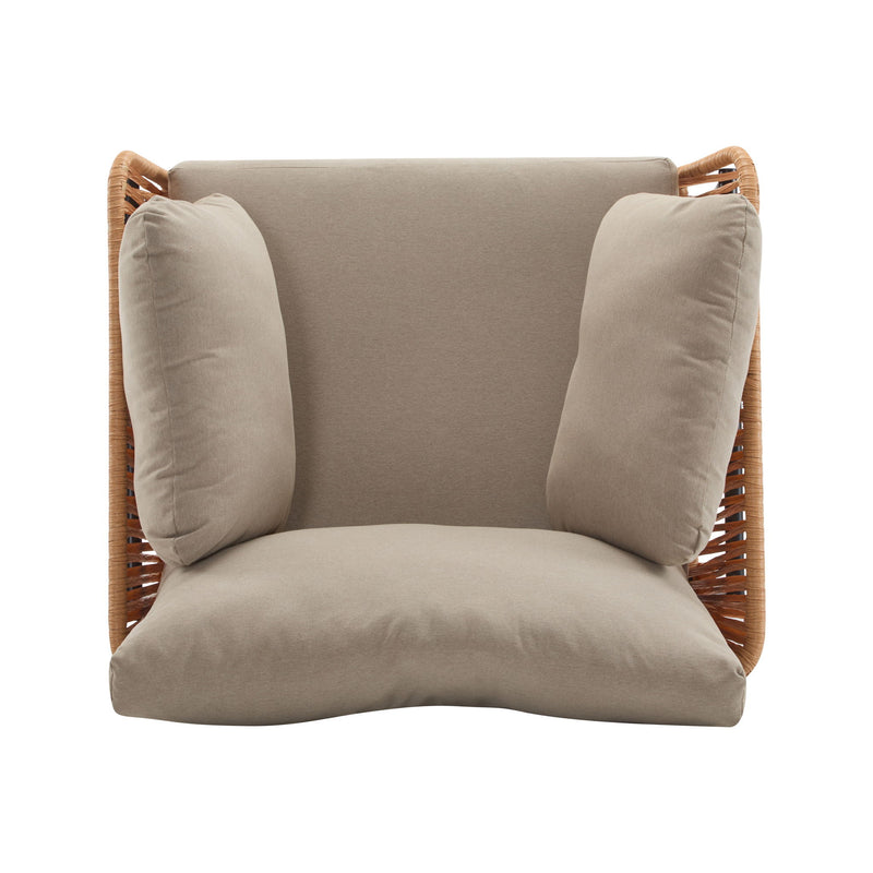 Rope Lounge Chair With Cushions For Modern Spaces - R&R Furniture Gallery (Fountain Valley, CA)