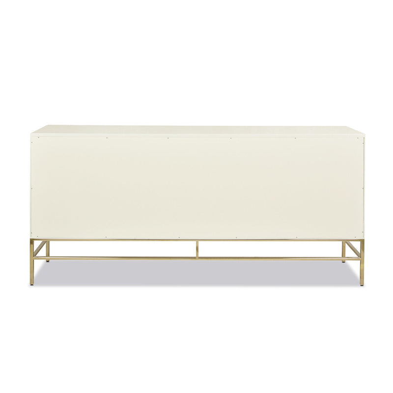 Gemini - Sideboard Storage Buffet - White Birch - R&R Furniture Gallery (Fountain Valley, CA)