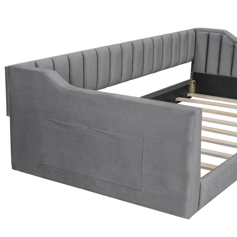 Daybed With Side Storage Pocket - R&R Furniture Gallery (Fountain Valley, CA)
