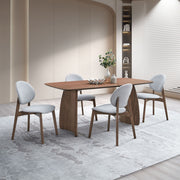 Hadasa - Dining Table - Walnut - R&R Furniture Gallery (Fountain Valley, CA)