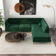 Brooke - Modern Design Sectional Sofa - R&R Furniture Gallery (Fountain Valley, CA)