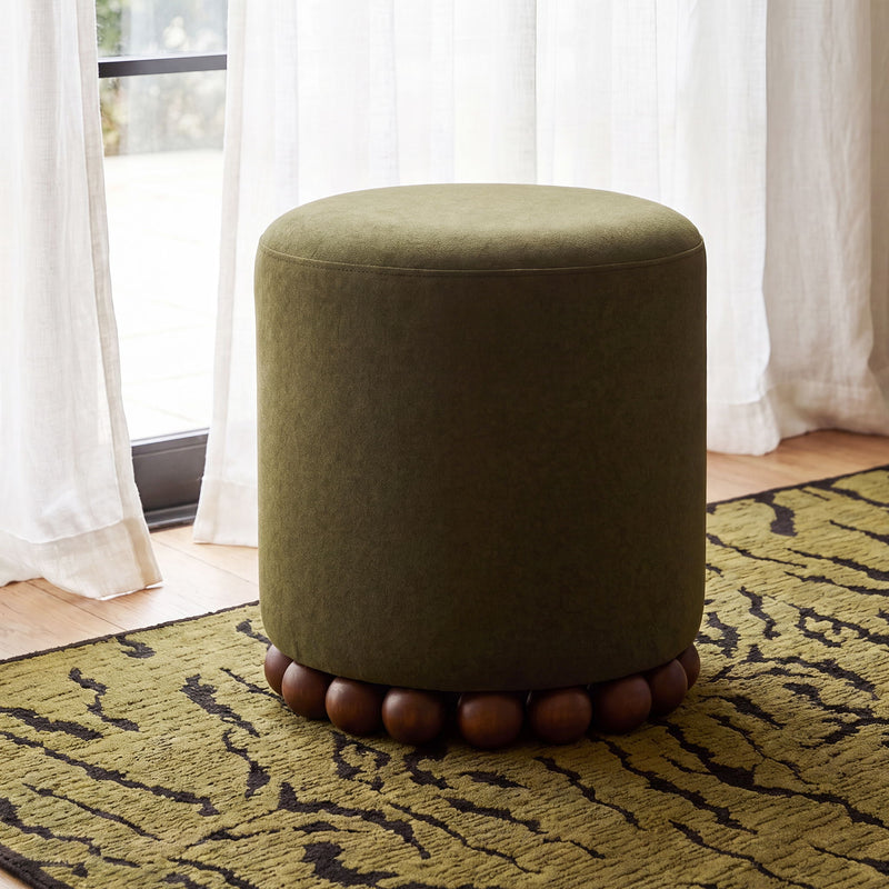 Dex - Performance Vegan Mohair Ottoman