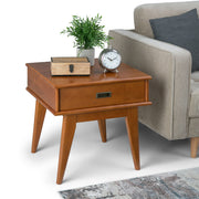 Draper - Handcrafted Mid Century End Table - R&R Furniture Gallery (Fountain Valley, CA)