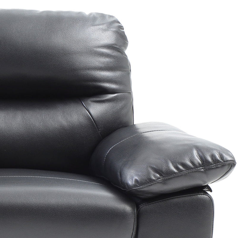 Glory Furniture Marta stationary sofa with plush cushions and modern design, shown in a cozy living room setting.