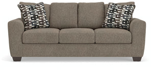 Triston-Peaks - Queen Sofa Sleeper - Suede - R&R Furniture Gallery (Fountain Valley, CA)