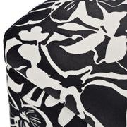 Luxury Storage Ottoman With Floral Patterned Fabric, Soft-Close Hinges, Multi Functional - R&R Furniture Gallery (Fountain Valley, CA)