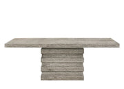 Faustine - Dining Table - Salvaged Light Oak - R&R Furniture Gallery (Fountain Valley, CA)