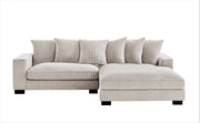 Luxe - Oversized 2 Piece Sectional Couches For Living Room, L Shaped Sofa With Chaise - R&R Furniture Gallery (Fountain Valley, CA)