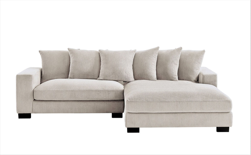 Luxe - Oversized 2 Piece Sectional Couches For Living Room, L Shaped Sofa With Chaise - R&R Furniture Gallery (Fountain Valley, CA)