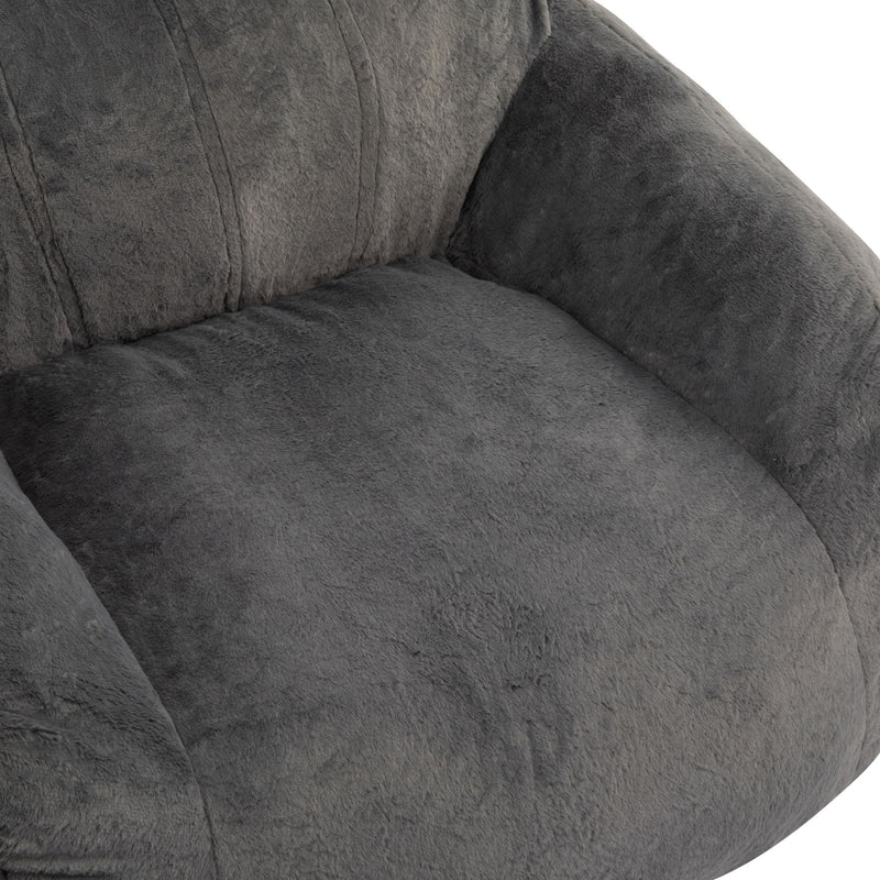 Sezze - Indoor Bean Bag Chair - Gray - R&R Furniture Gallery (Fountain Valley, CA)