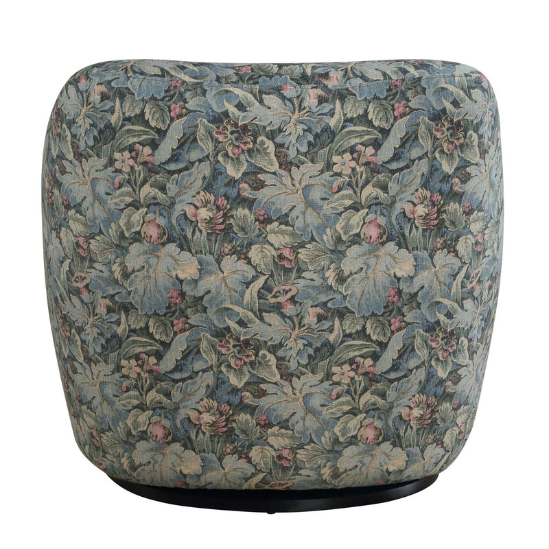 Ansel - Tapestry Swivel Chair - Green