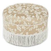 Yolanda - Round Upholstered Accent Ottoman - R&R Furniture Gallery (Fountain Valley, CA)