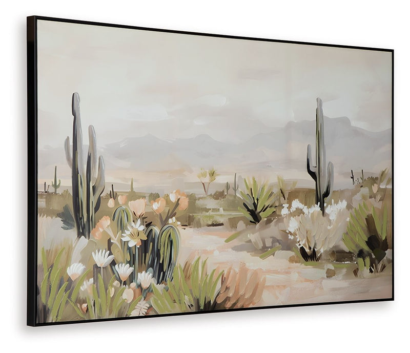 Sidworth - Wall Art - Green / Beige / Gray - R&R Furniture Gallery (Fountain Valley, CA)