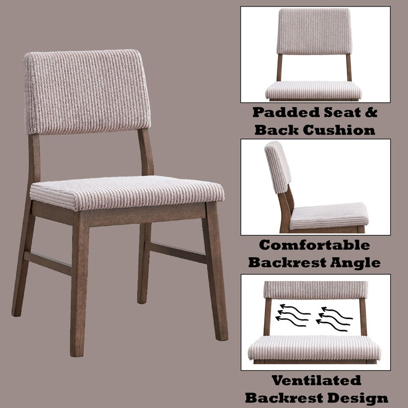 Seda - Side Chair (Set of 2) - R&R Furniture Gallery (Fountain Valley, CA)