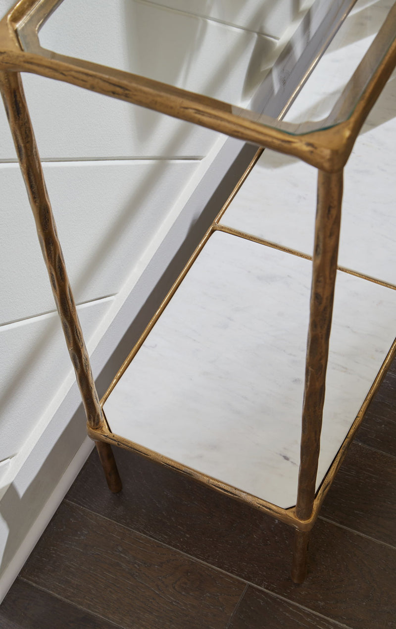 Ryandale - Console Sofa Table - R&R Furniture Gallery (Fountain Valley, CA)
