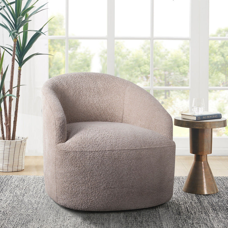 Upholstered 360 Degree Swivel Chair - R&R Furniture Gallery (Fountain Valley, CA)