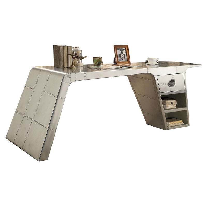 Brancaster - Writing Desk - Metallic - R&R Furniture Gallery (Fountain Valley, CA)