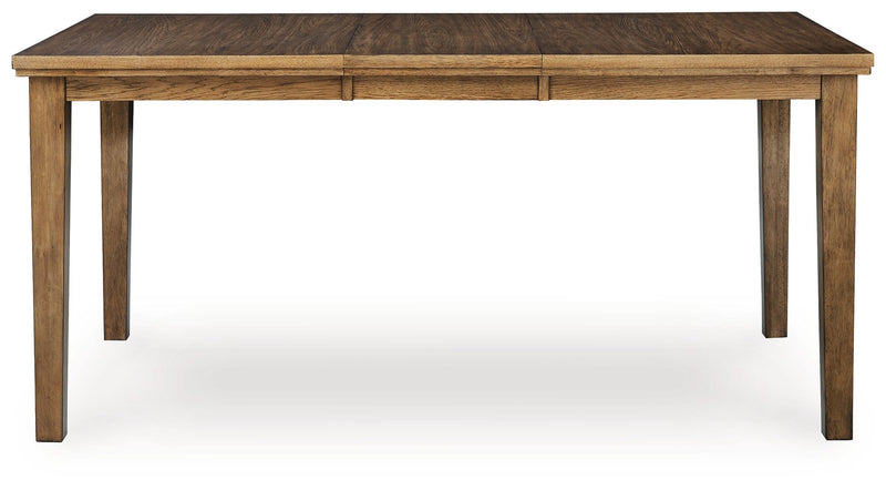 Urbinforte - Counter Height Dining Extension Table - Light Brown - R&R Furniture Gallery (Fountain Valley, CA)