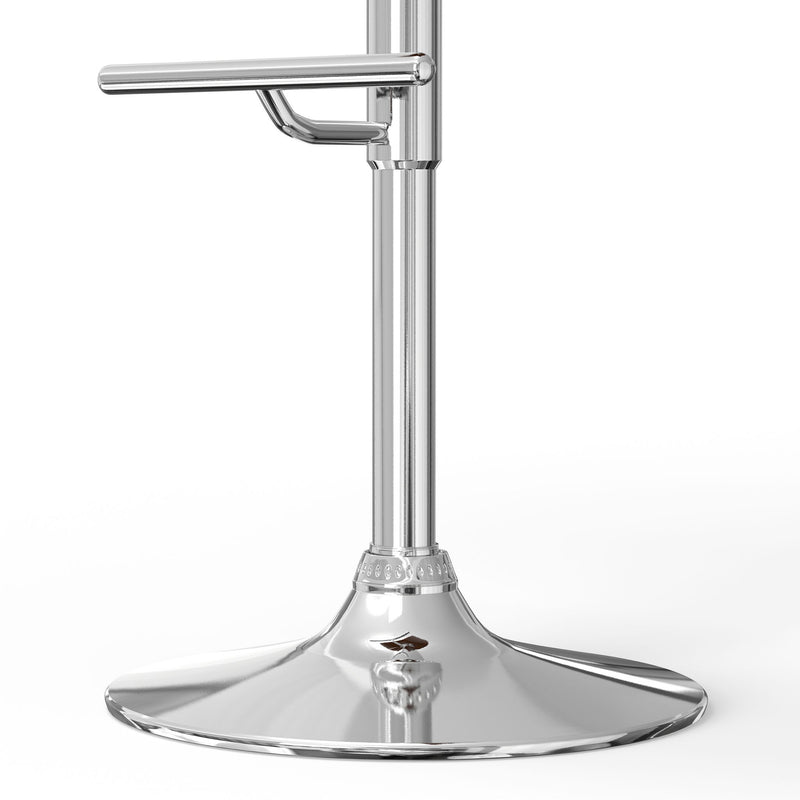 Sheldon - Upholstered Adjustable Swivel Bar Stool - R&R Furniture Gallery (Fountain Valley, CA)